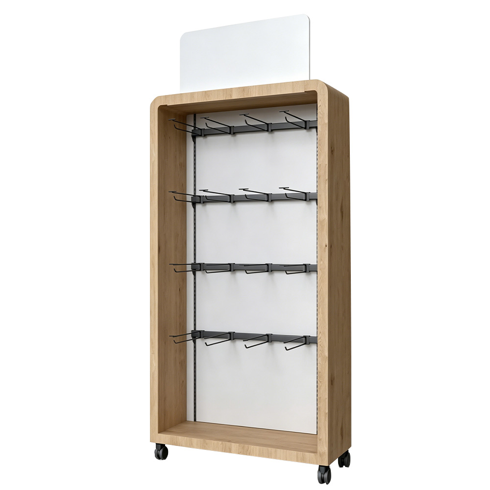 Display Rack Side View