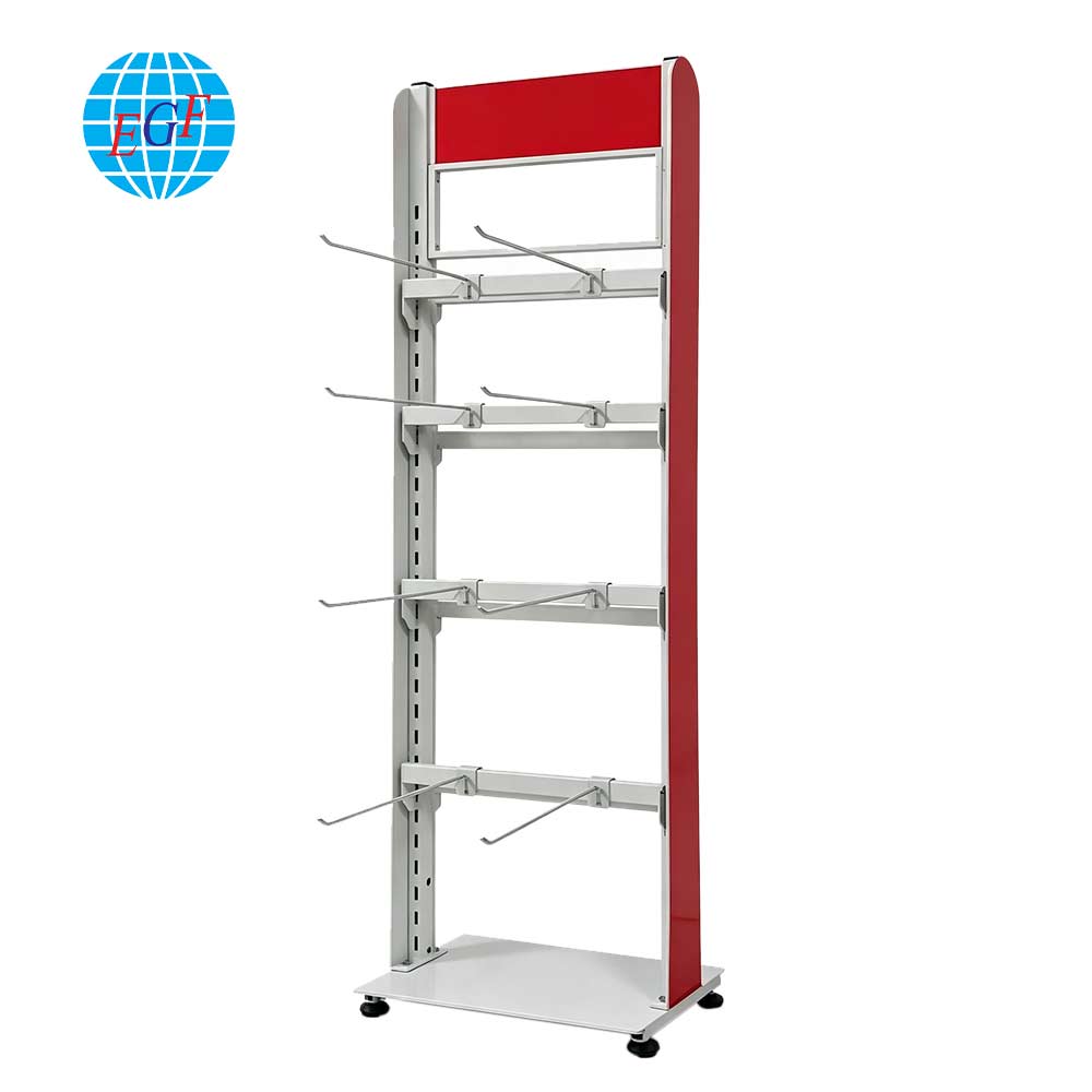 Display Rack Side View