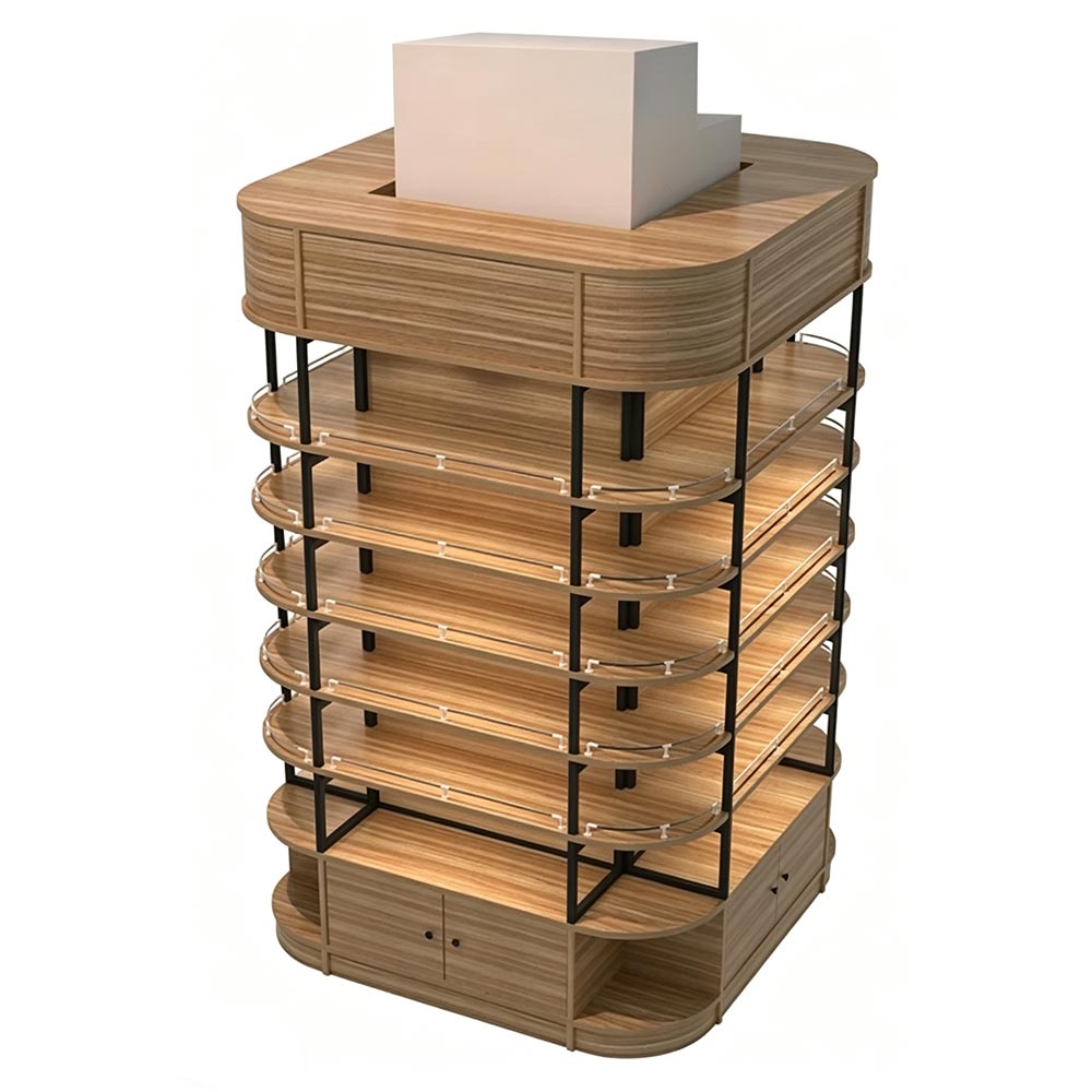 Display Rack Side View