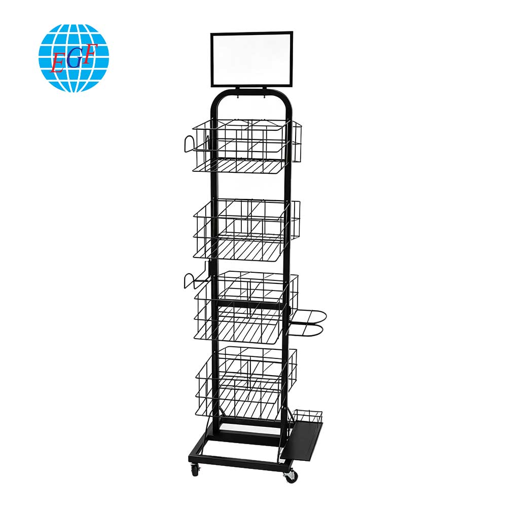 Display Rack Side View