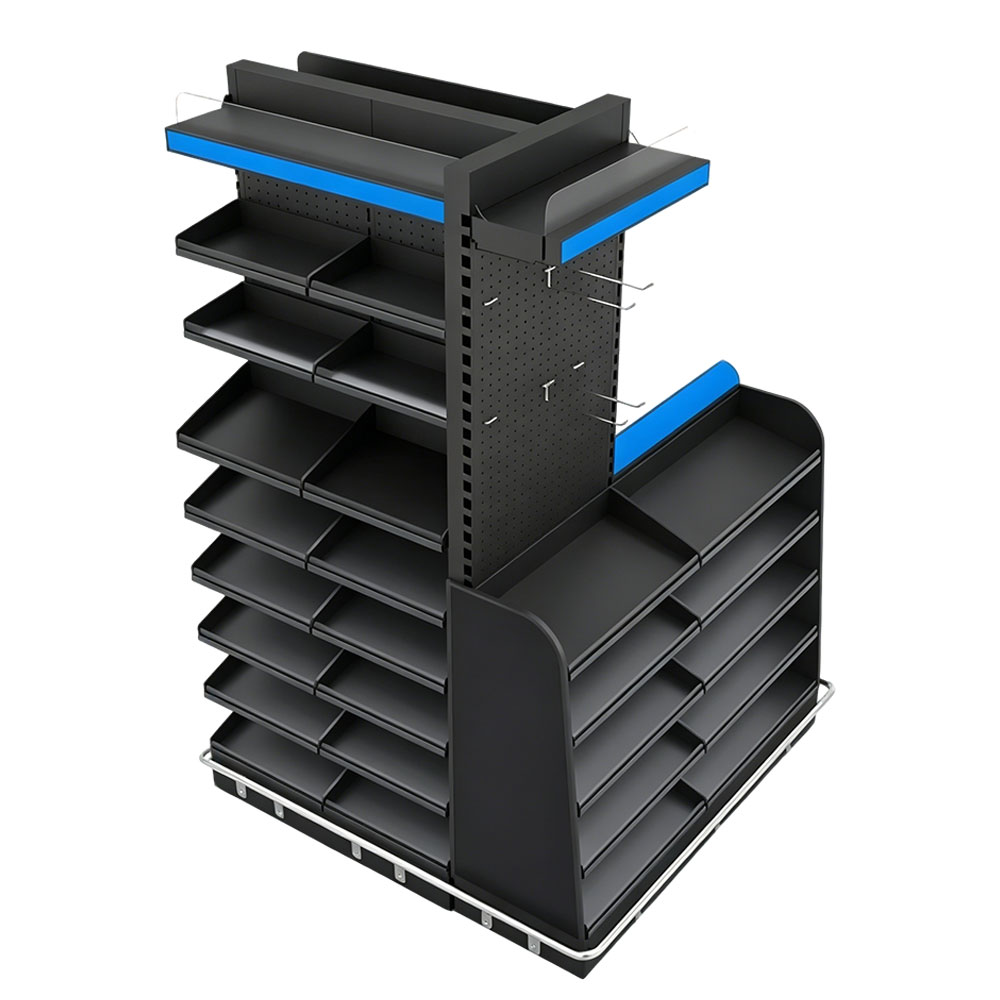 Display Rack Side View