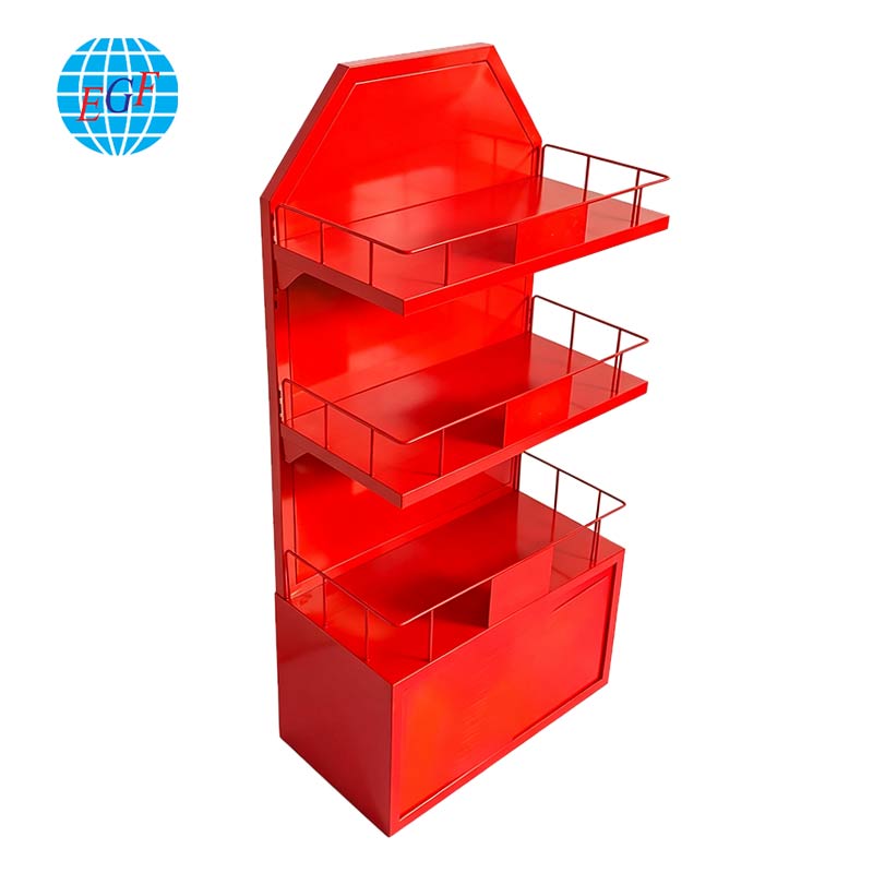 Display Rack Side View