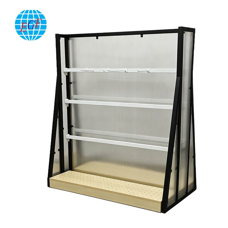 Display Rack Side View