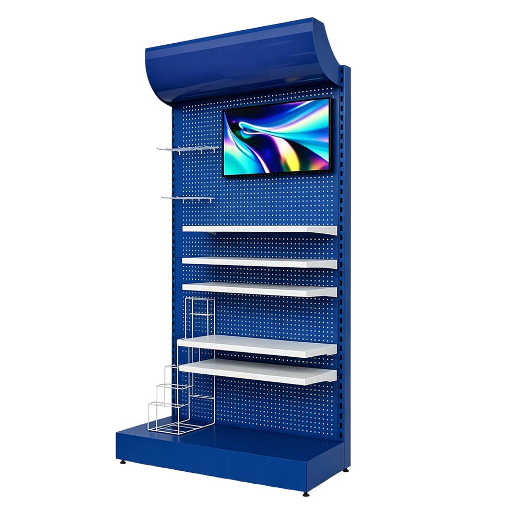Display Rack Side View