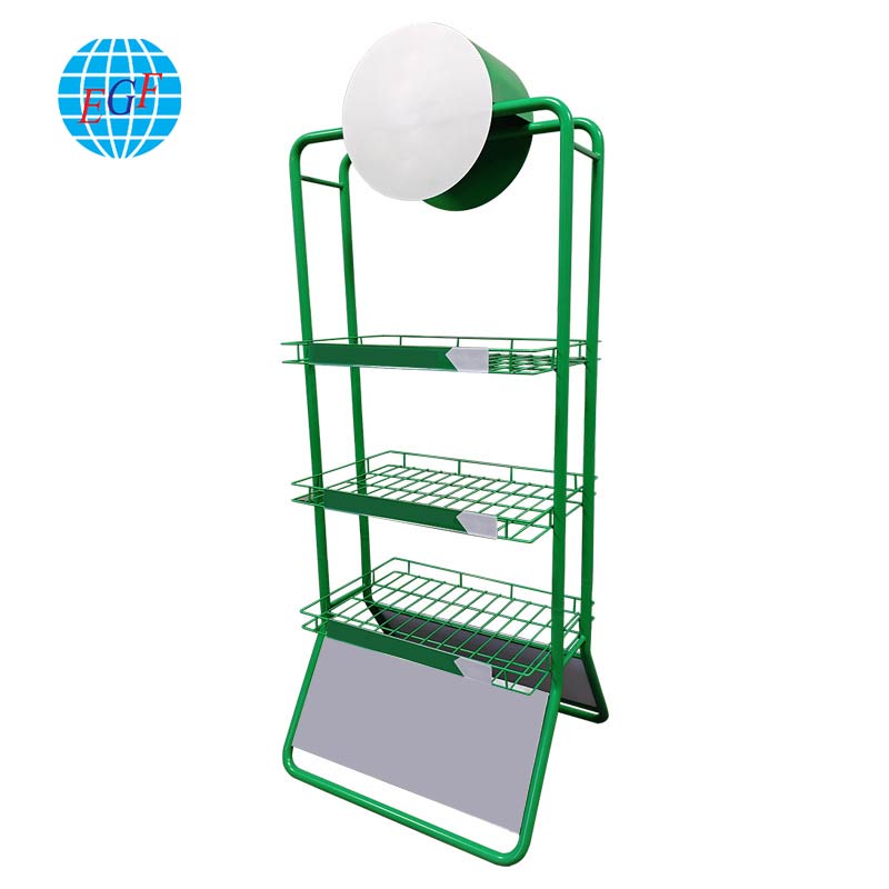 Display Rack Side View