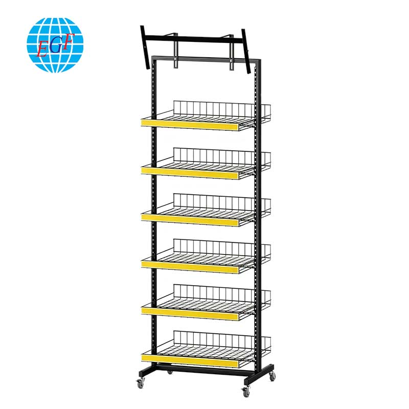 Display Rack Side View