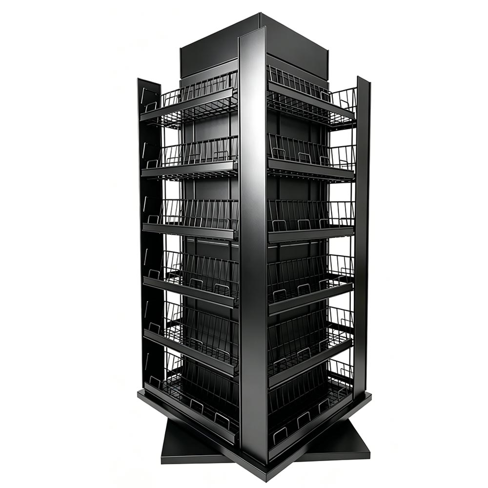 Display Rack Side View