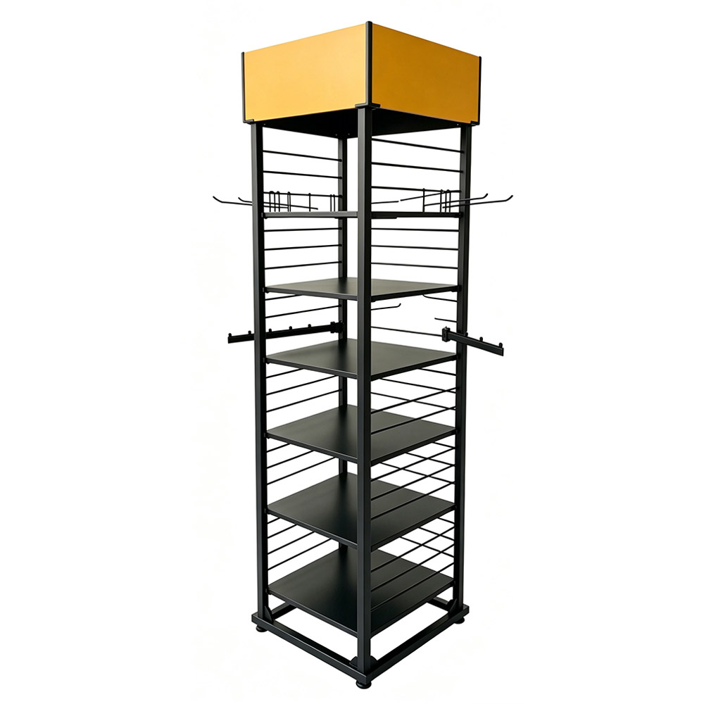 Display Rack Side View