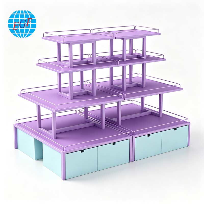 Display Rack Side View