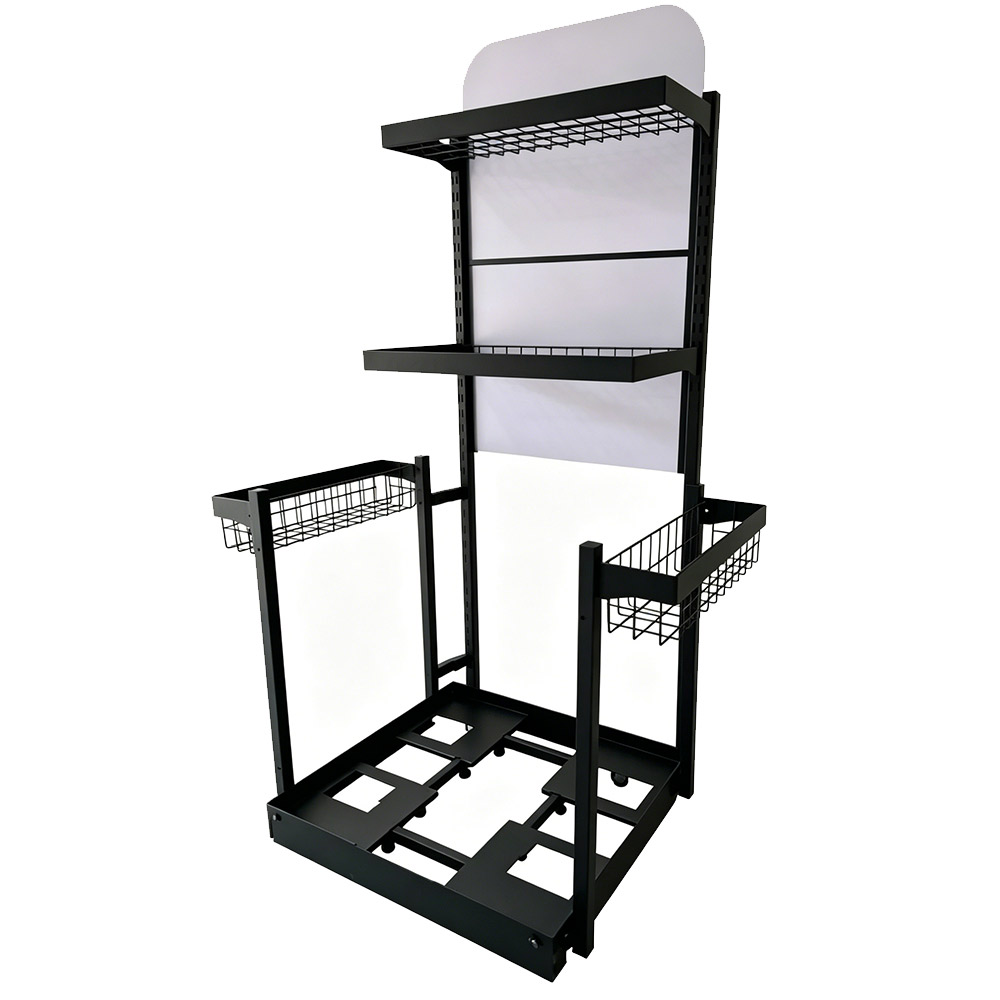 Display Rack Side View