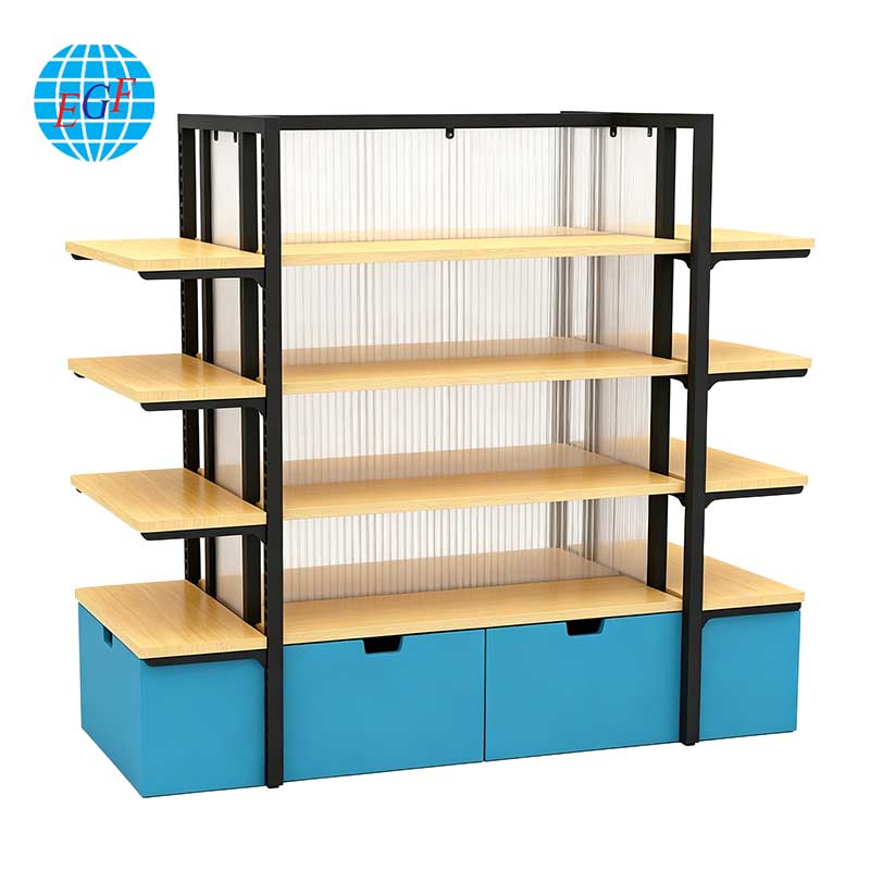 Display Rack Side View