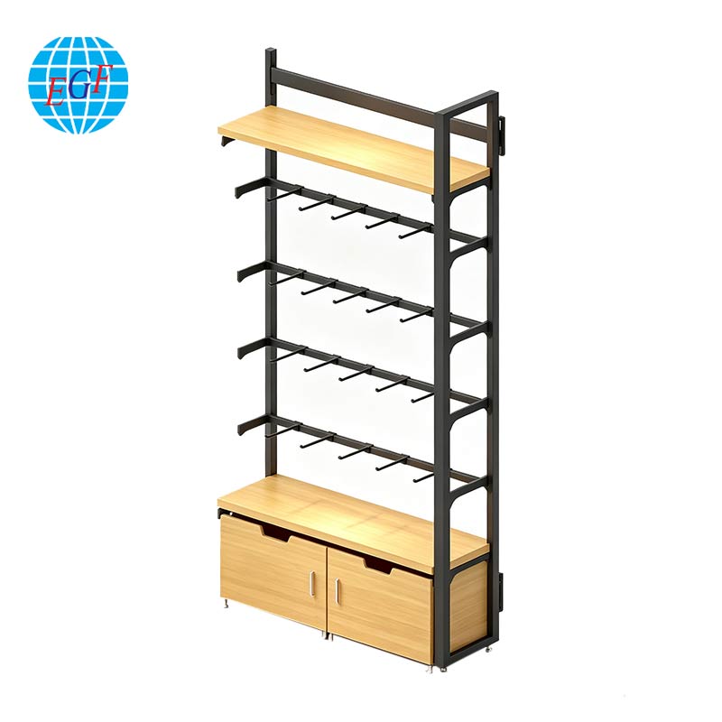 Display Rack Side View