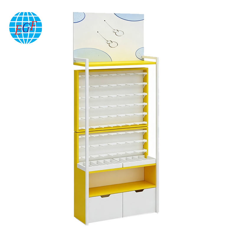 Display Rack Side View