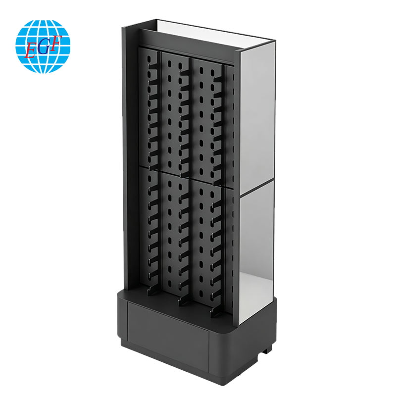 Display Rack Side View