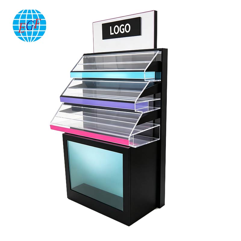 Display Rack Side View