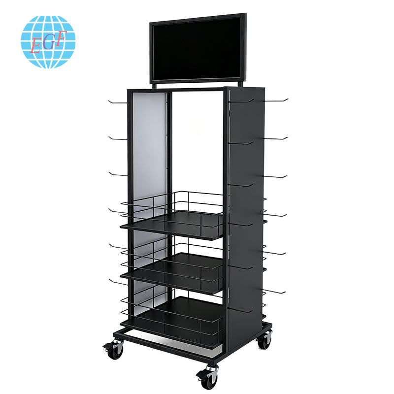 Display Rack Side View