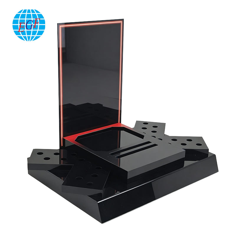 Display Rack Side View