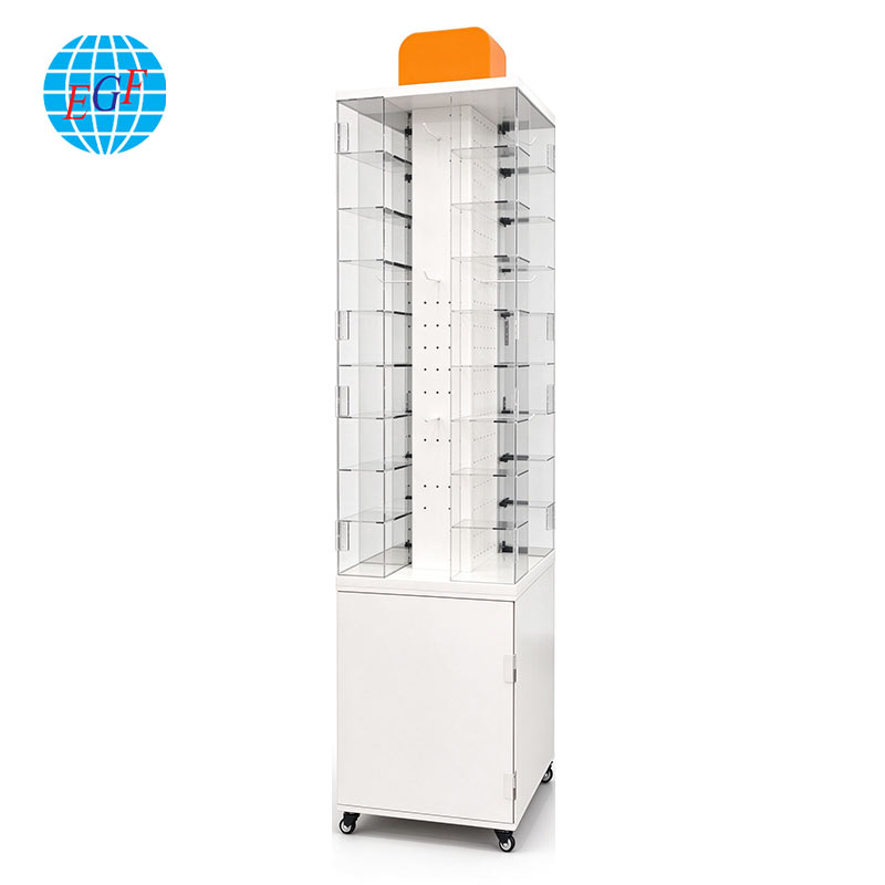 Display Rack Side View
