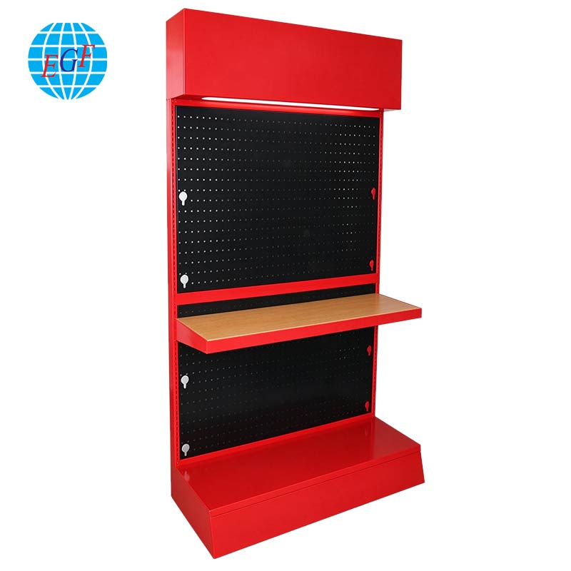 Display Rack Side View