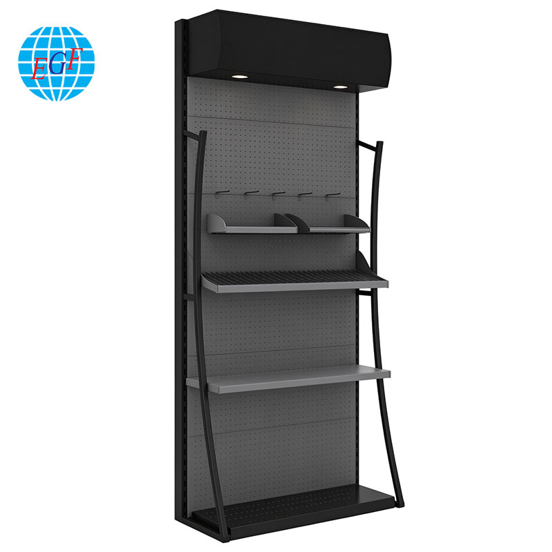 Display Rack Side View