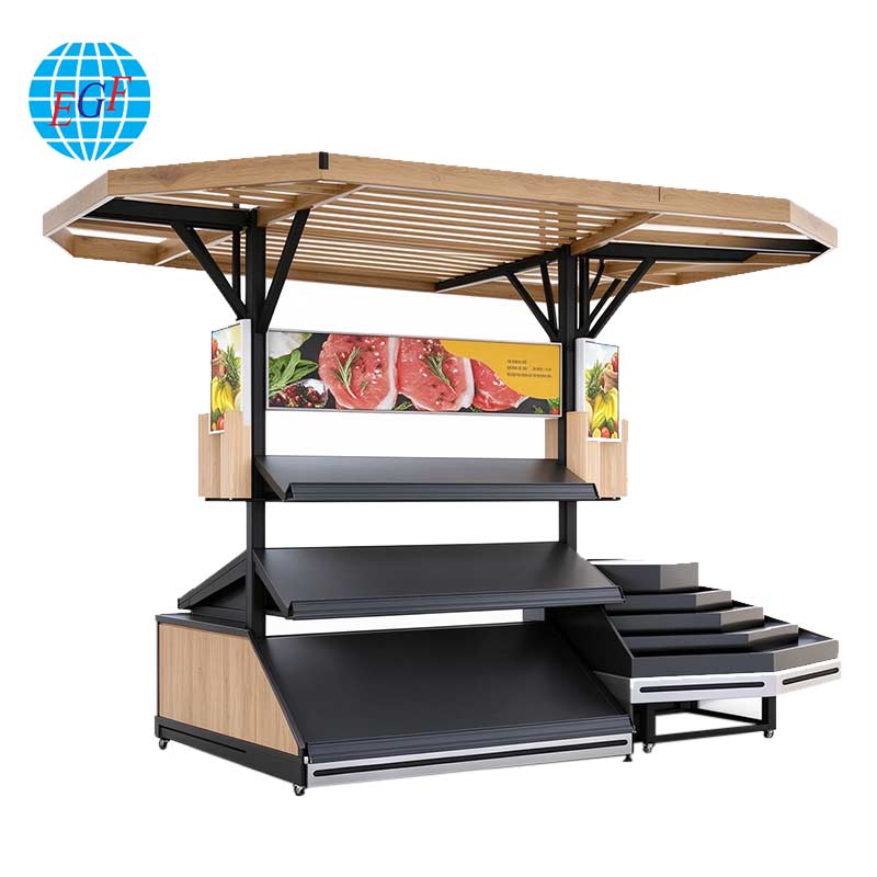 Display Rack Side View