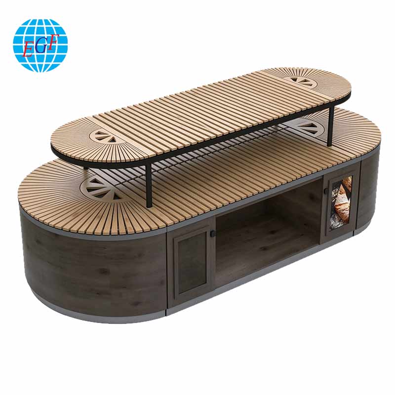 Display Rack Top View