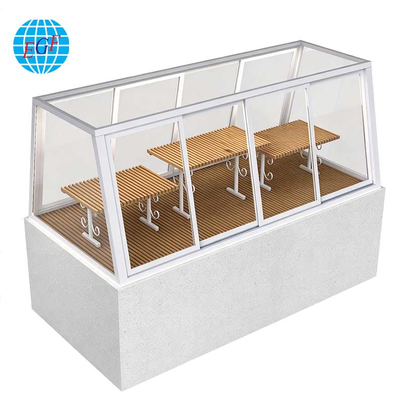 Display Rack Side View