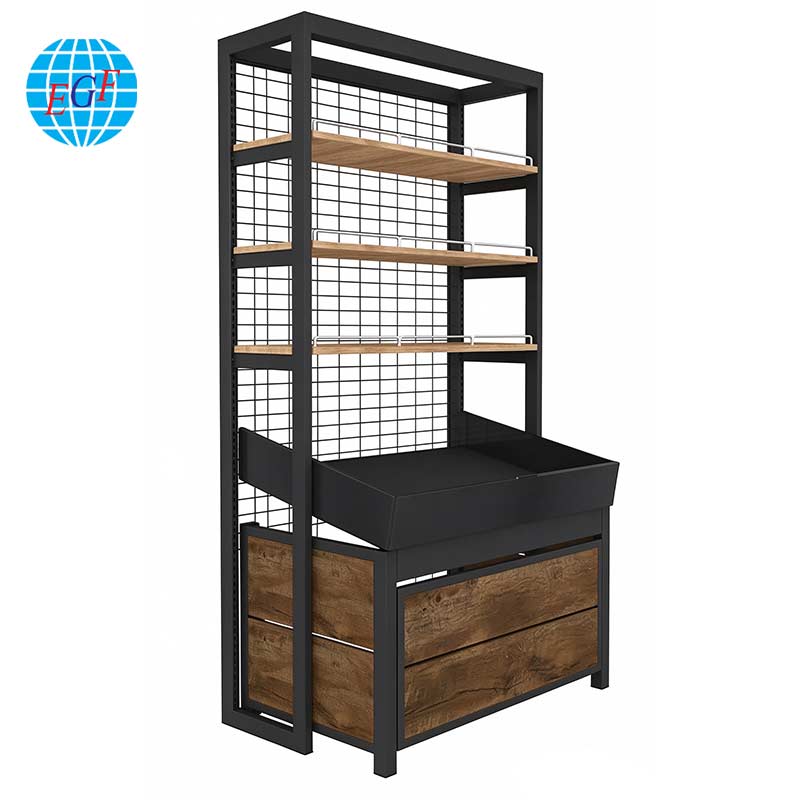 Display Rack Side View