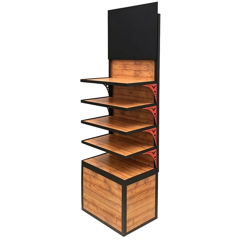 Display Rack Side View