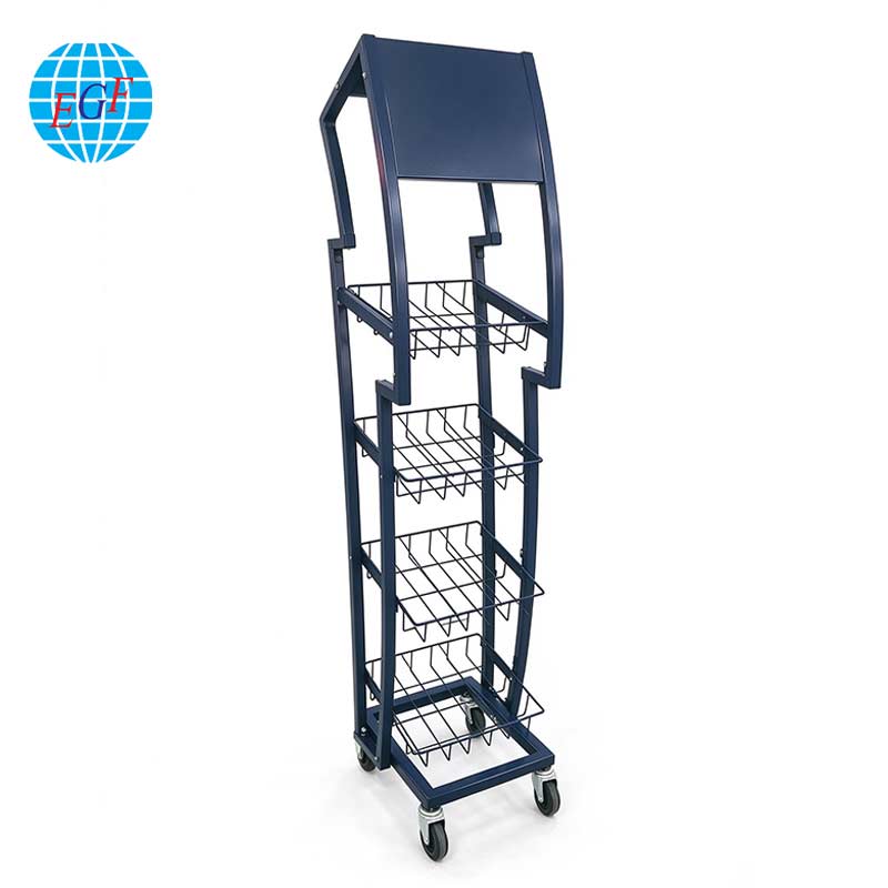 Display Rack Side View