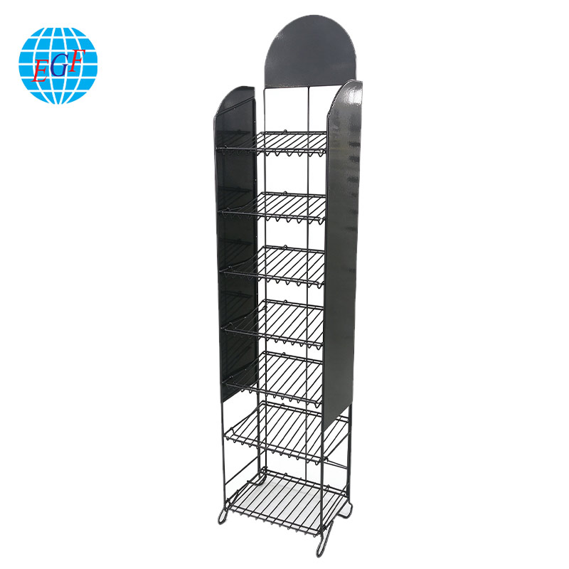 Display Rack Side View