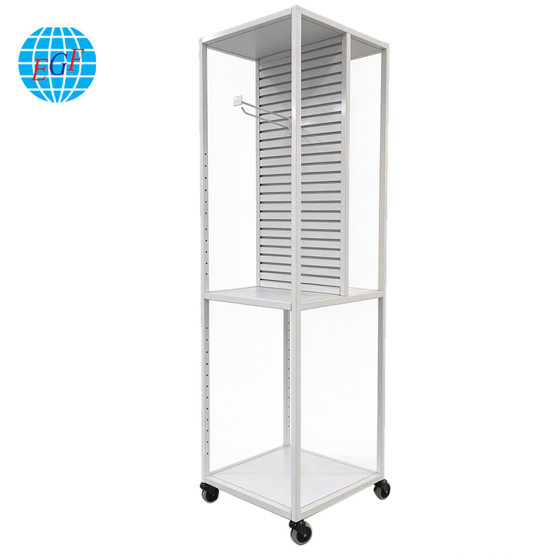 Display Rack Side View