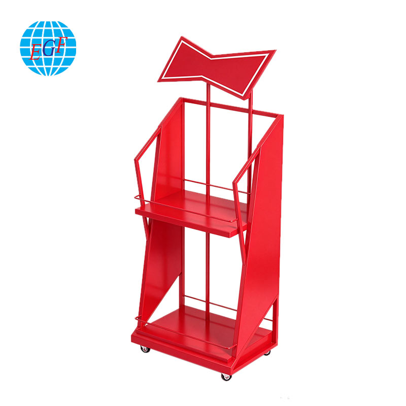 Display Rack Side View
