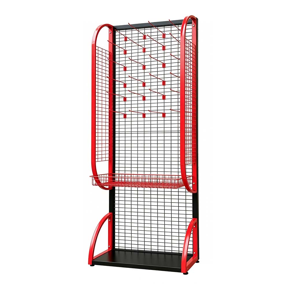 Display Rack Side View
