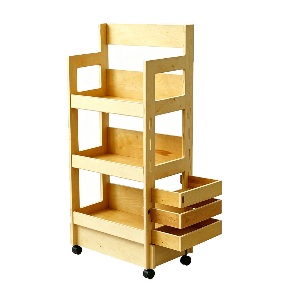 Display Rack Side View