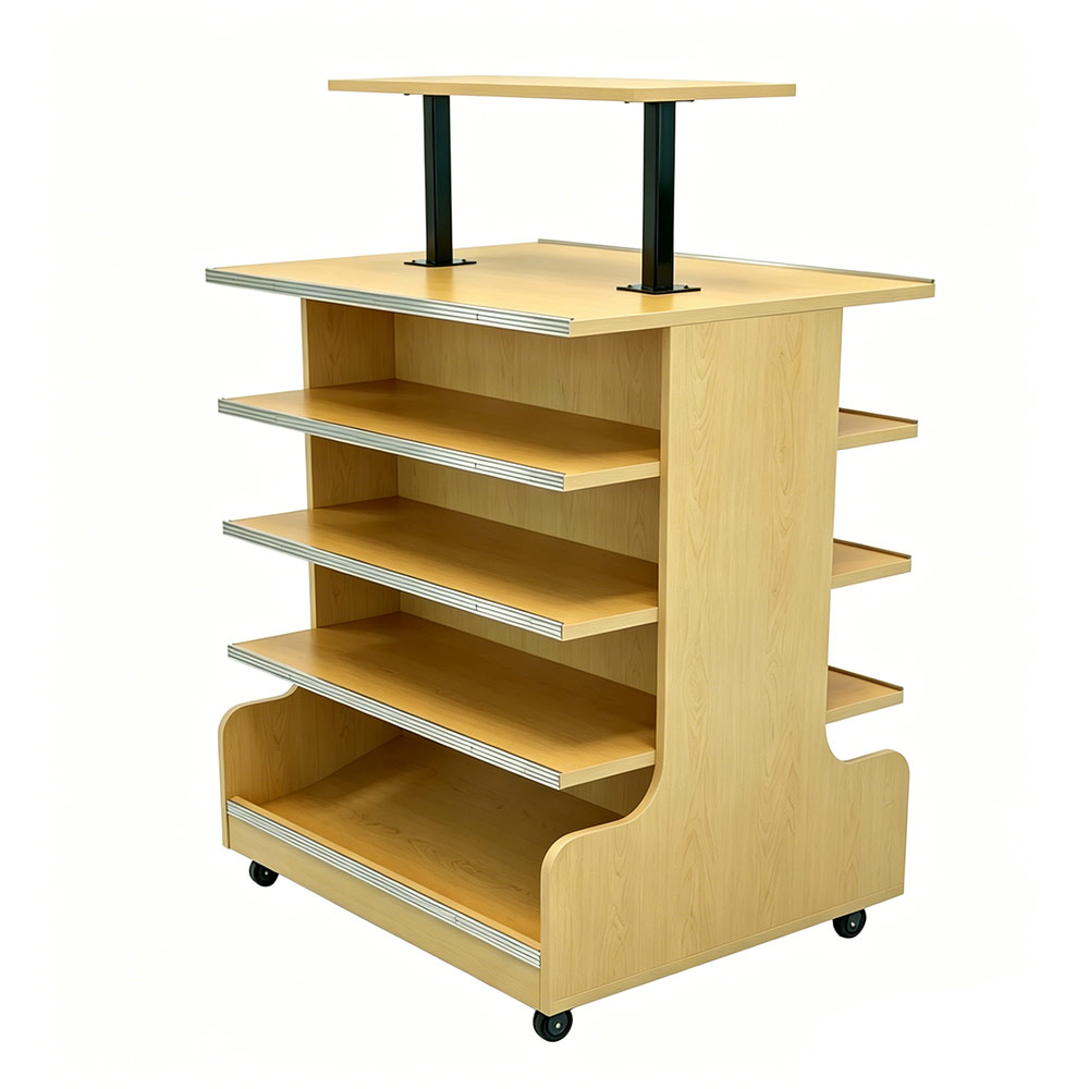 Display Rack Side View