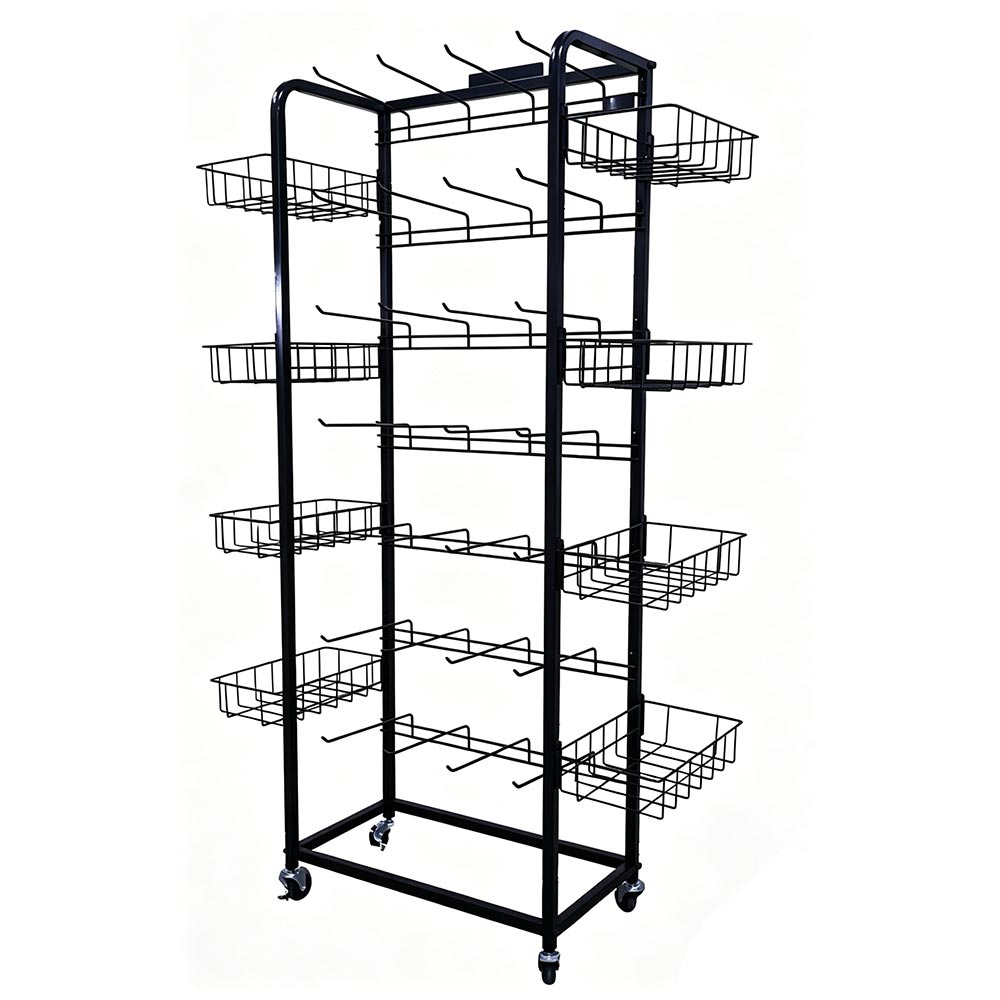 Display Rack Side View