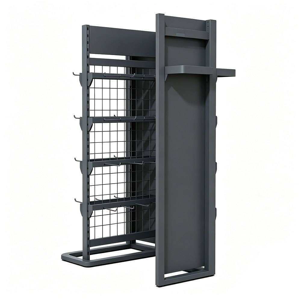 Display Rack Side View