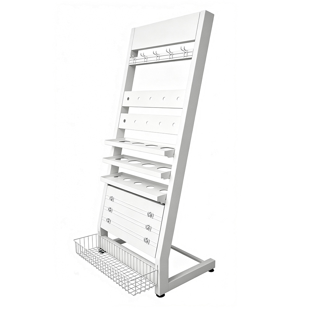 Display Rack Side View