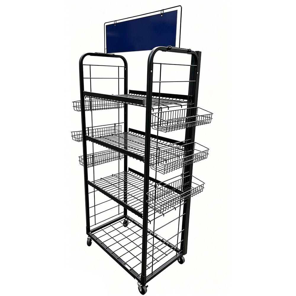 Display Rack Side View