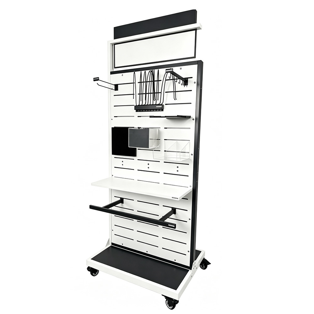 Display Rack Side View