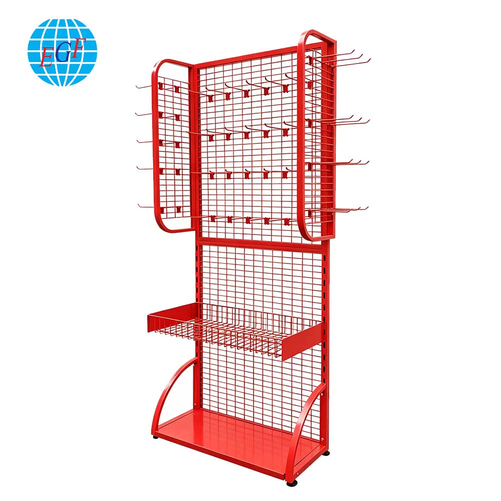 Display Rack Side View