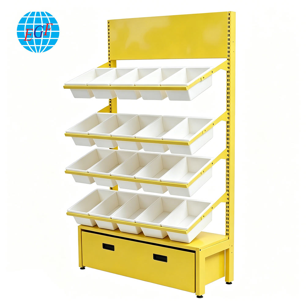 Display Rack Side View