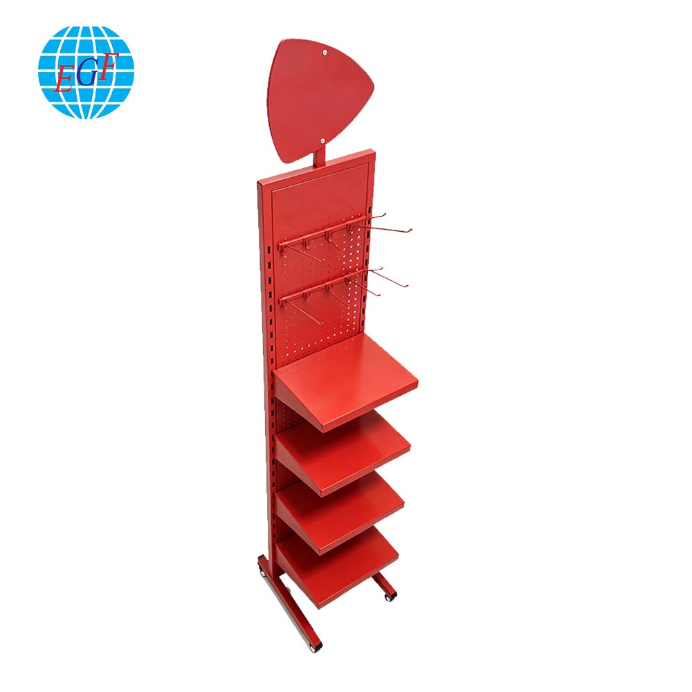 Display Rack Side View