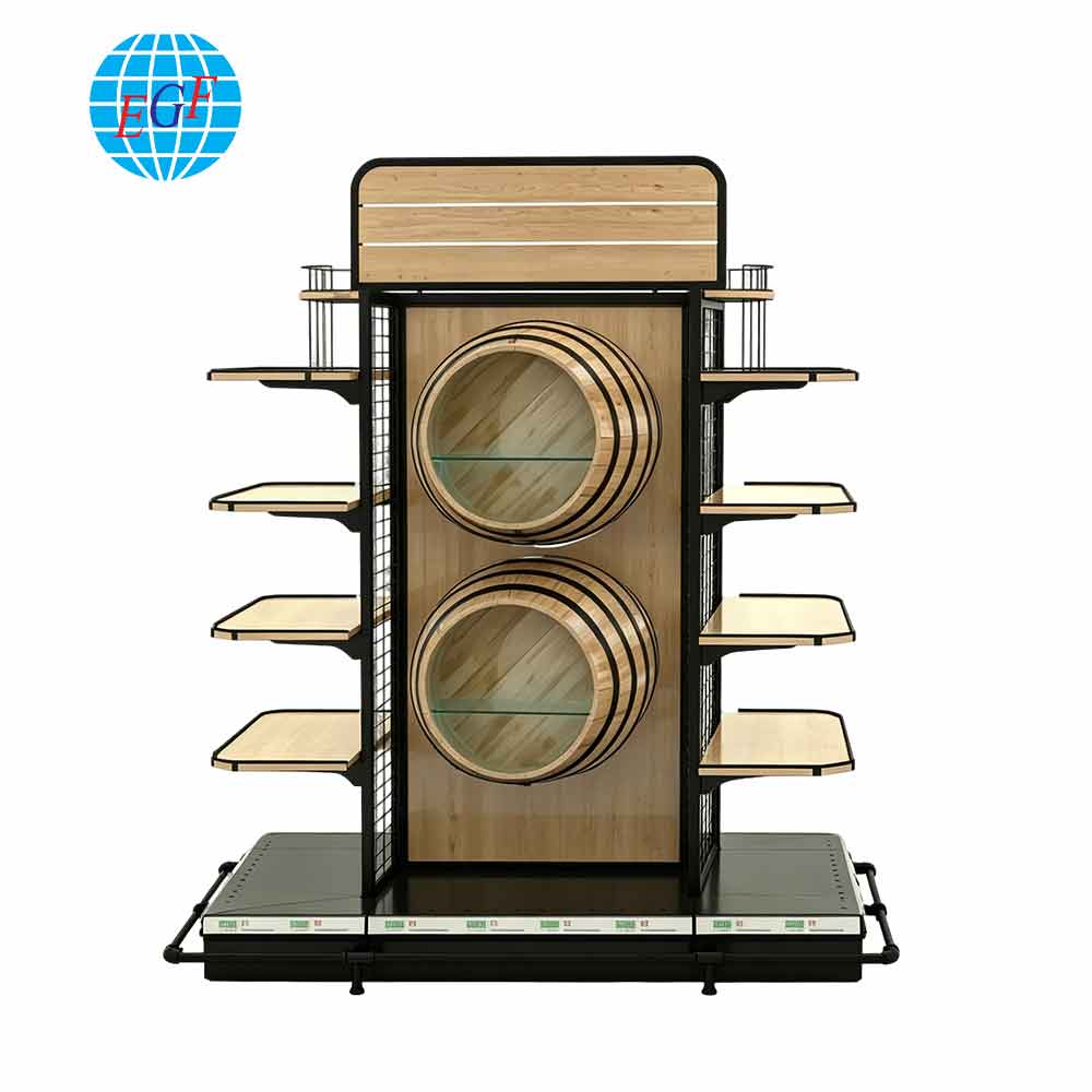 Display Rack Front View