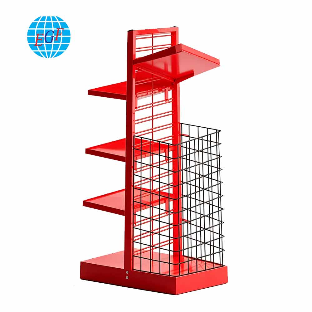 Display Rack Side View