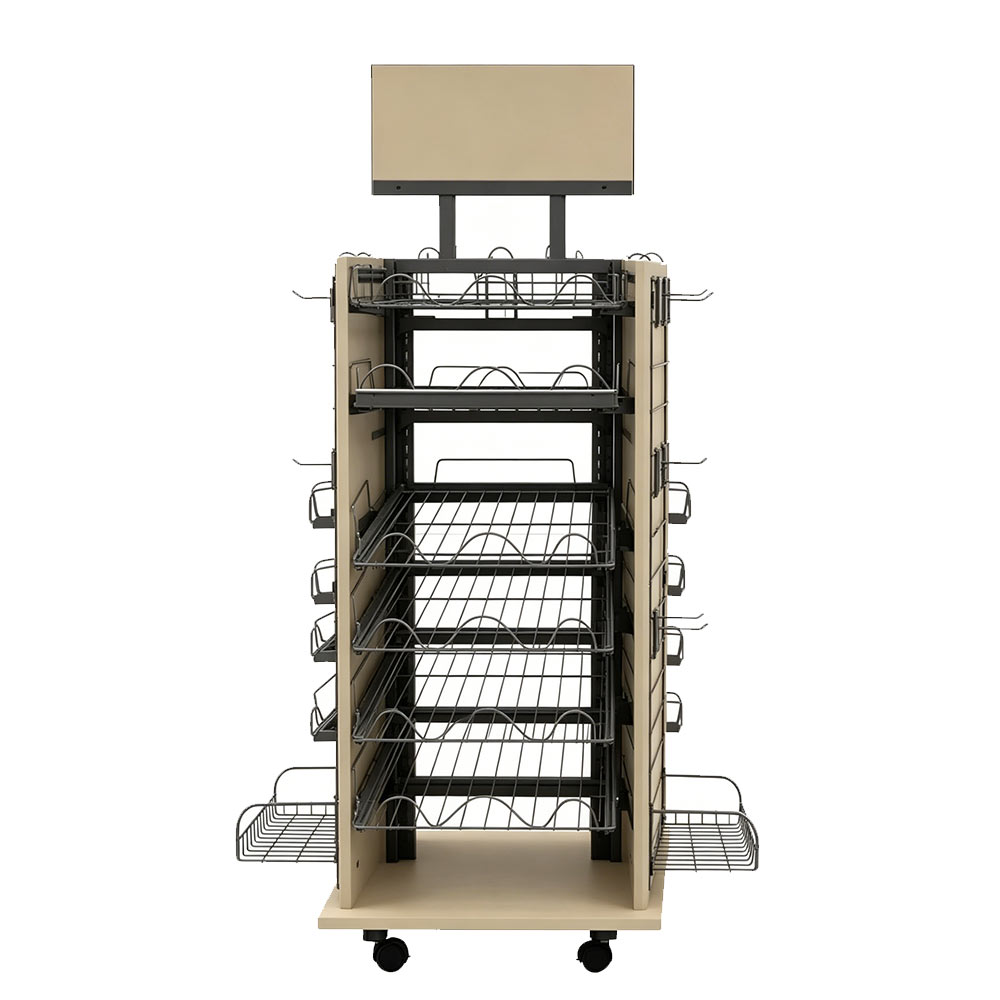 Display Rack Front View