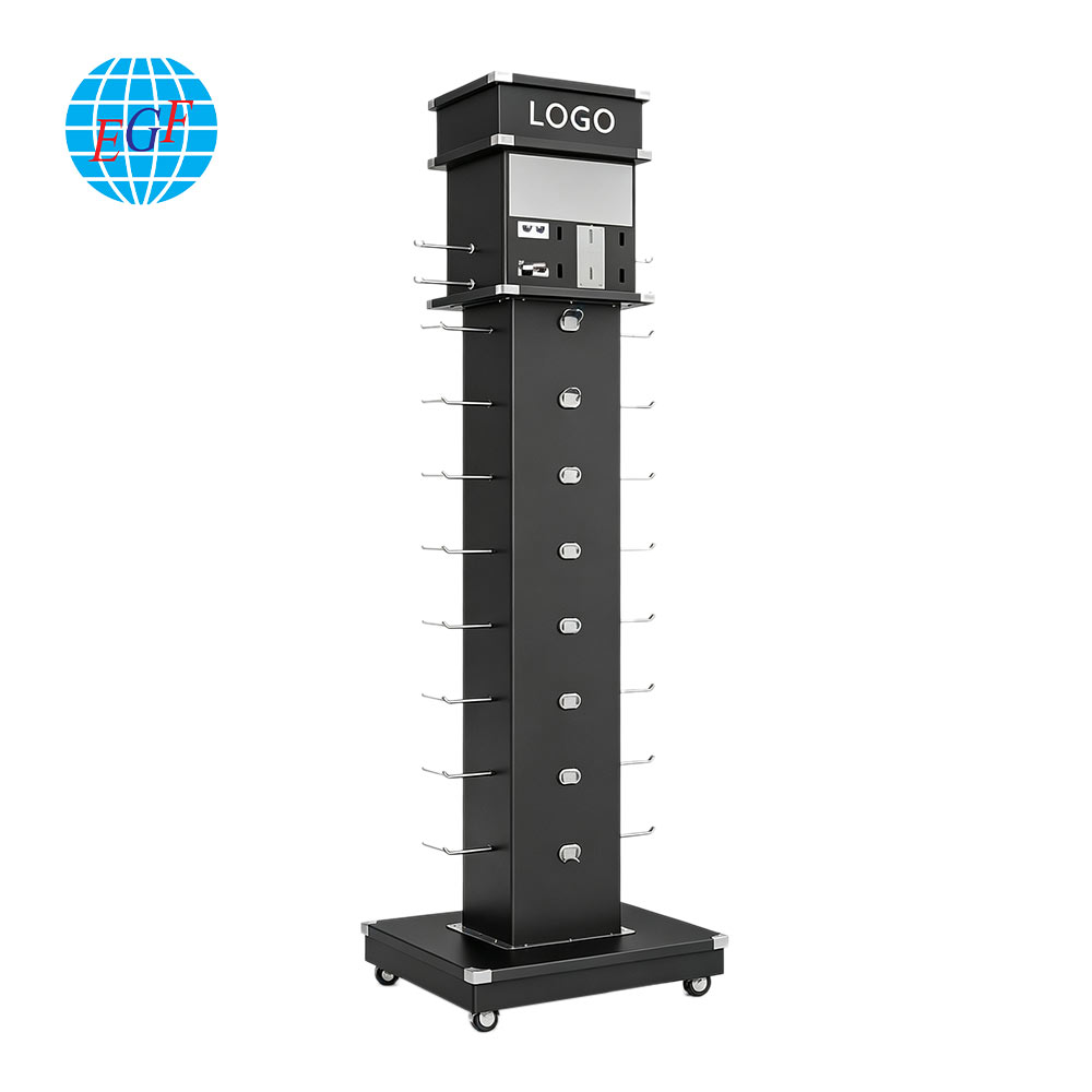 Display Rack Side View