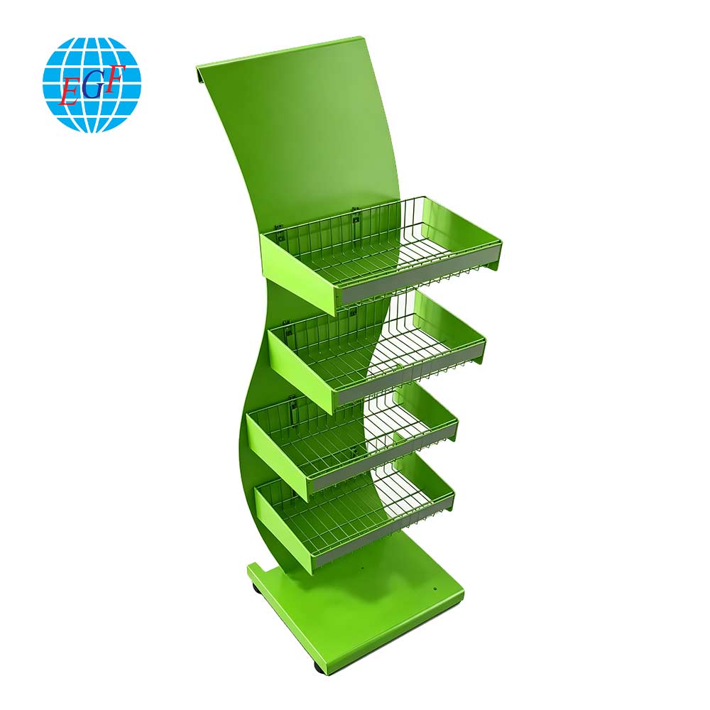 Display Rack Side View