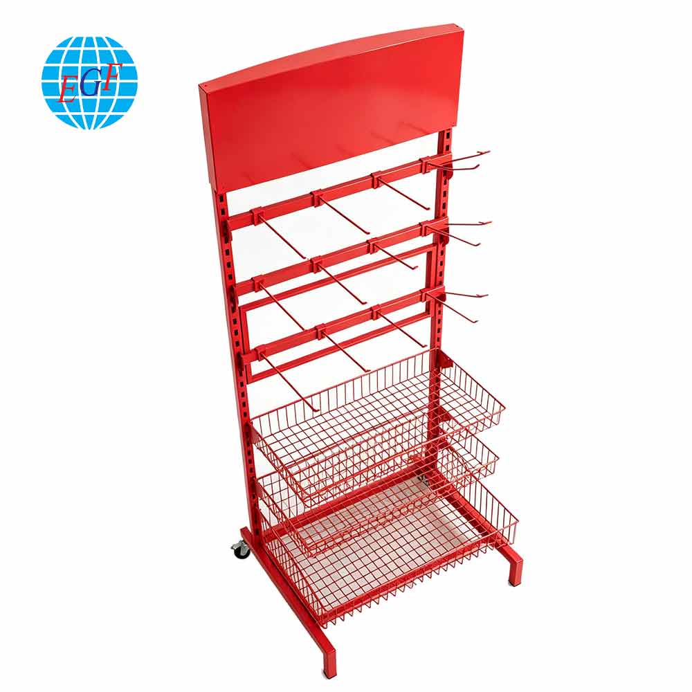 Display Rack Top View